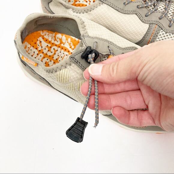 Cudas Gray Orange Tan Water Shoes Sz 8 - Picture 2 of 8